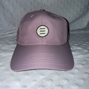 Wave Logo Mauve Cap